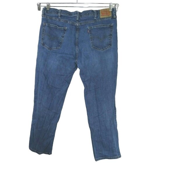 Levi Strauss Jeans Straight Leg Men Size 42 x 30 - Picture 4 of 8